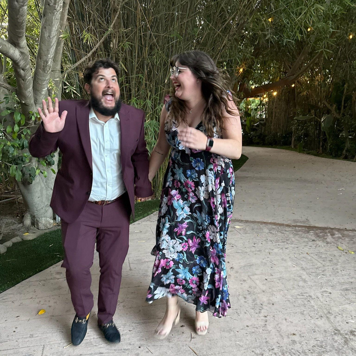 Always laughing