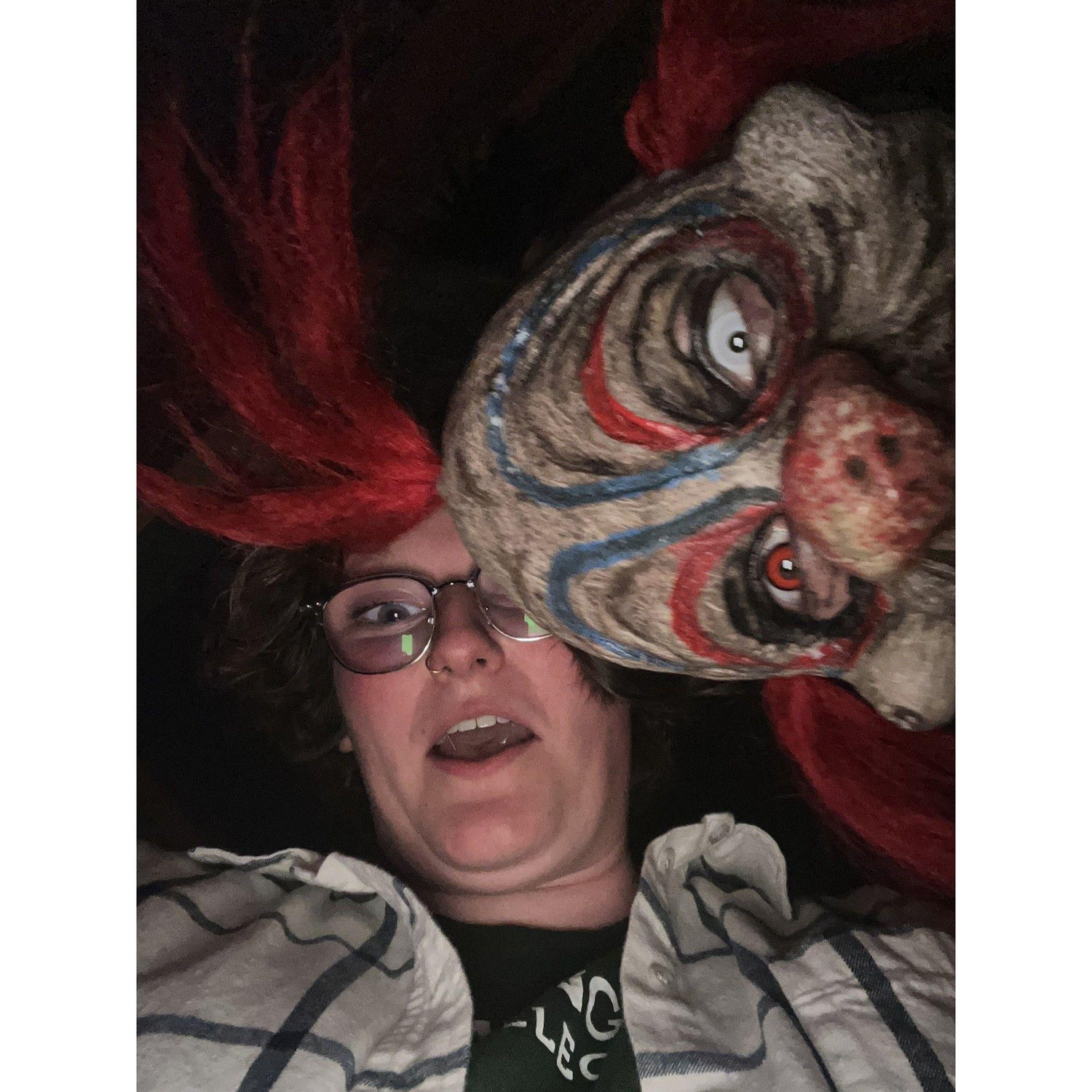 Seeing a haunted house