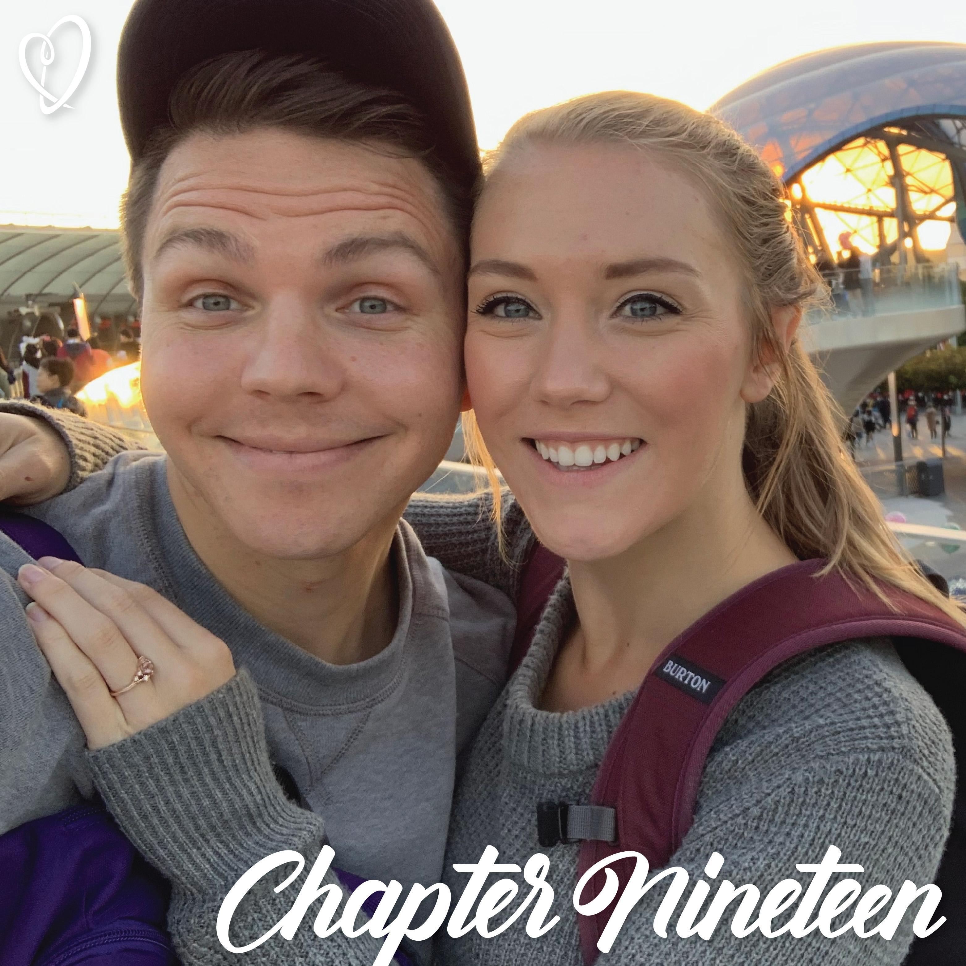Within two weeks, Carli was on a plane to Shanghai where her career dreams came true - working for Disney in a foreign country. Long distance became really long distance but they made it work.