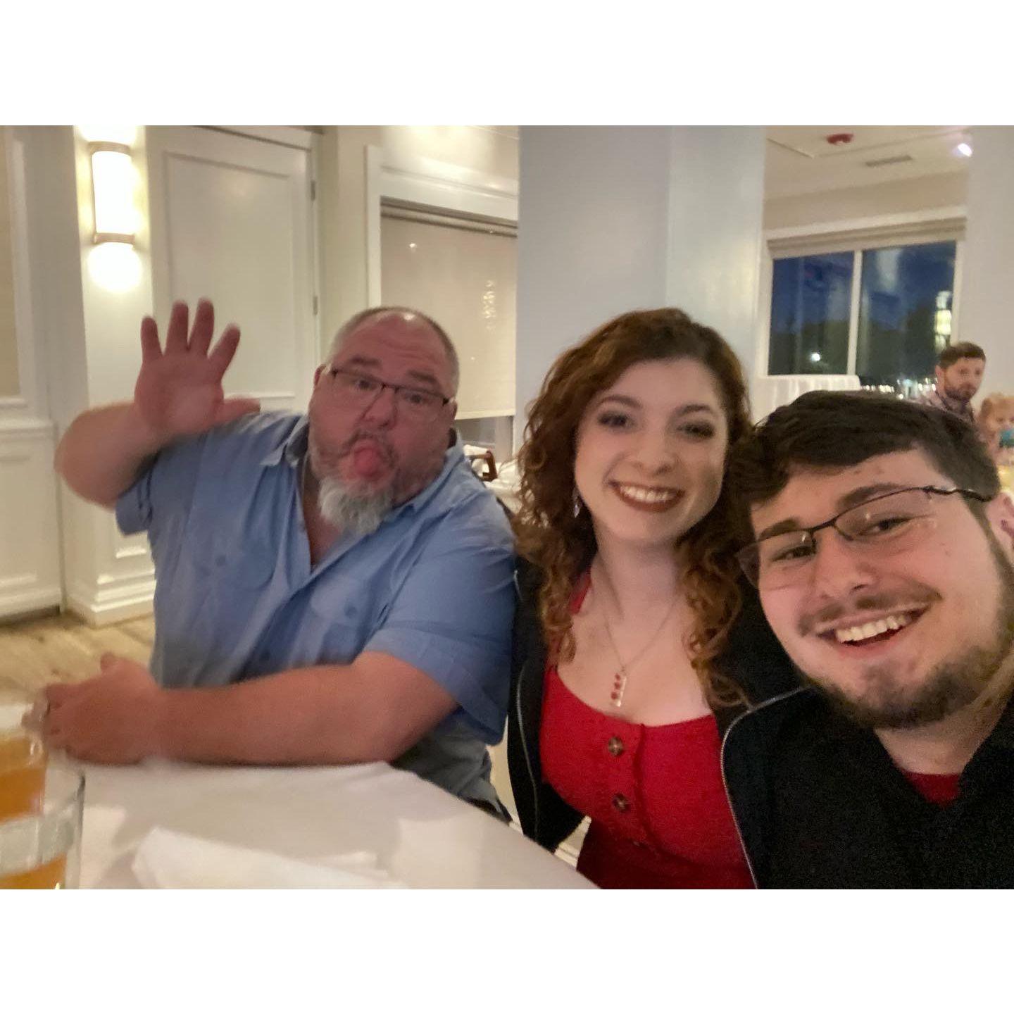 Trip up to Wilmington NC with Dad Beau pictured