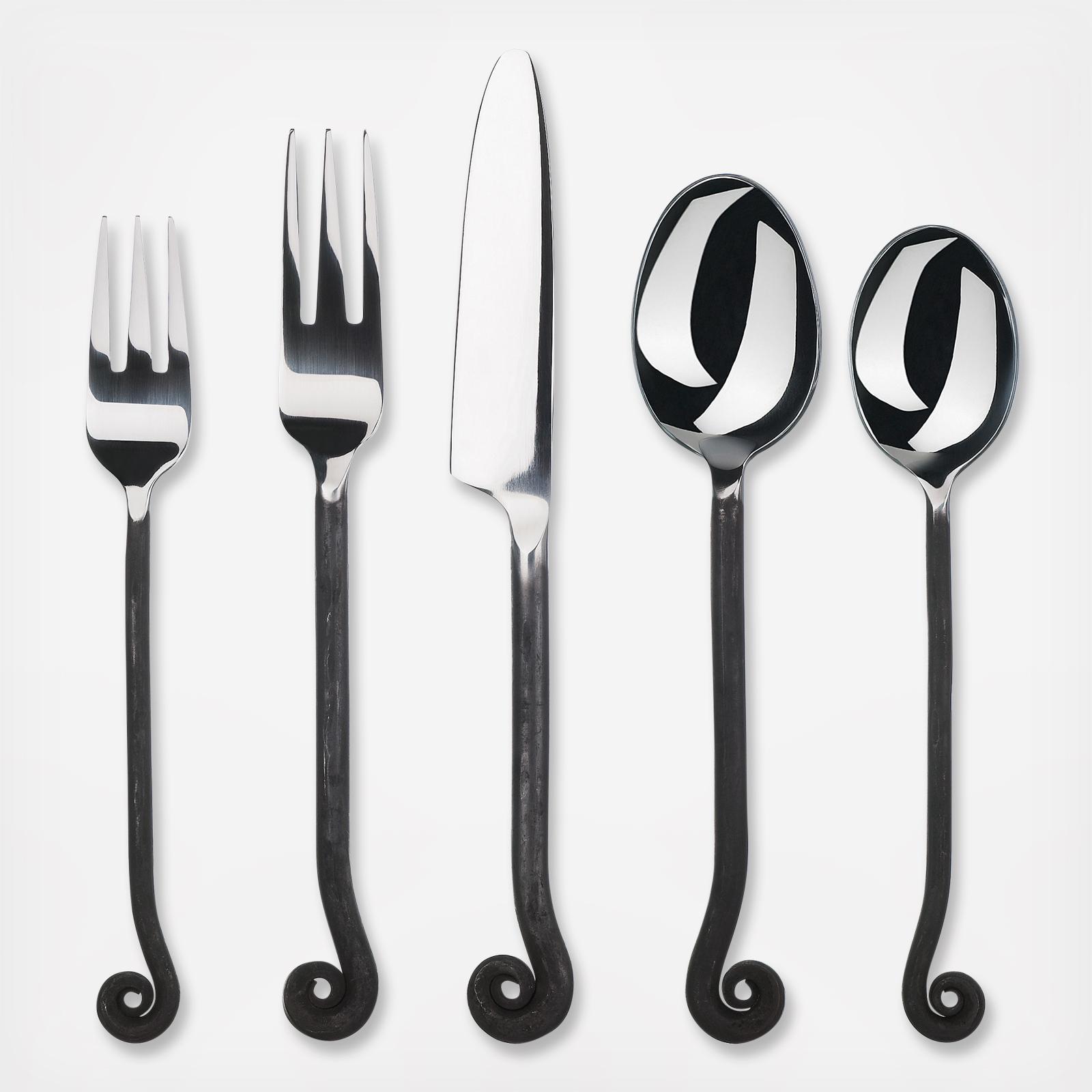 Gourmet Settings, Treble Clef 20-Piece Flatware Set, Service for 4