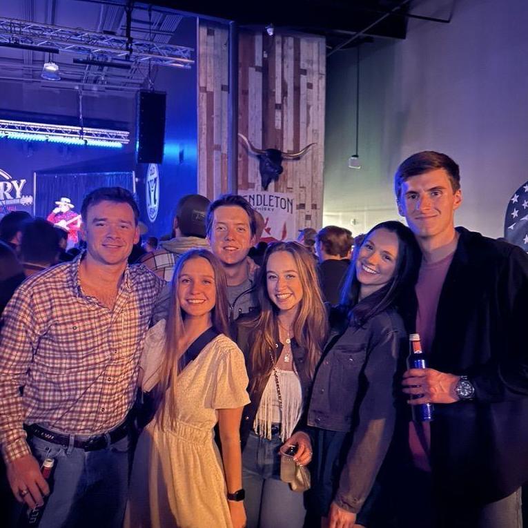 Pictured is a group date that we went on with some awesome friends! We went to a 49 Winchester concert in Greenville and Jacob rode on a mechanical bull!