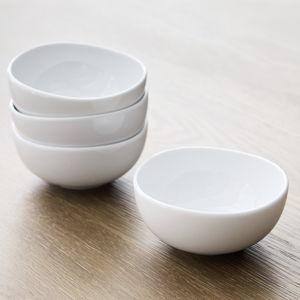 Organic Porcelain Serveware - Dip Bowl