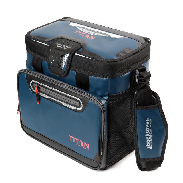 Arctic Zone Titan Deep Freeze 30 Can Zipperless Cooler, Color: Blue
