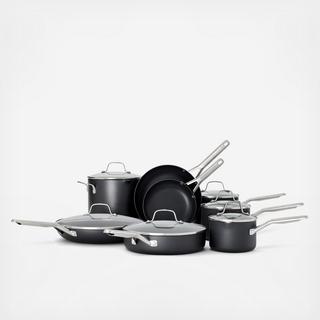 Hard-Anodized Nonstick 14-Piece Cookware Set