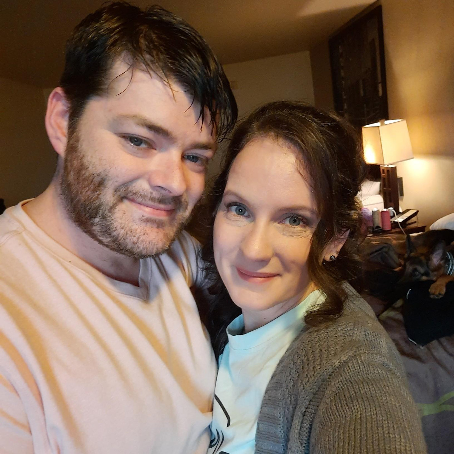 Another pic at the hotel from April trip