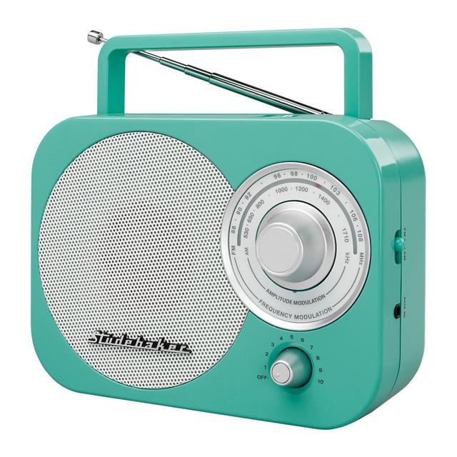Studebaker Portable AM/FM Radio (SB2000)- Teal