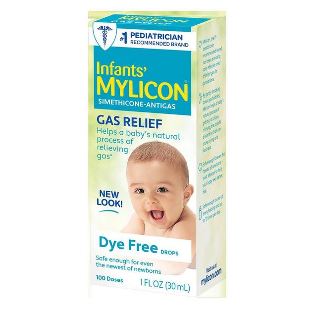 Mylicon Baby Colic Treatment Dye Free Drops - 1 fl oz