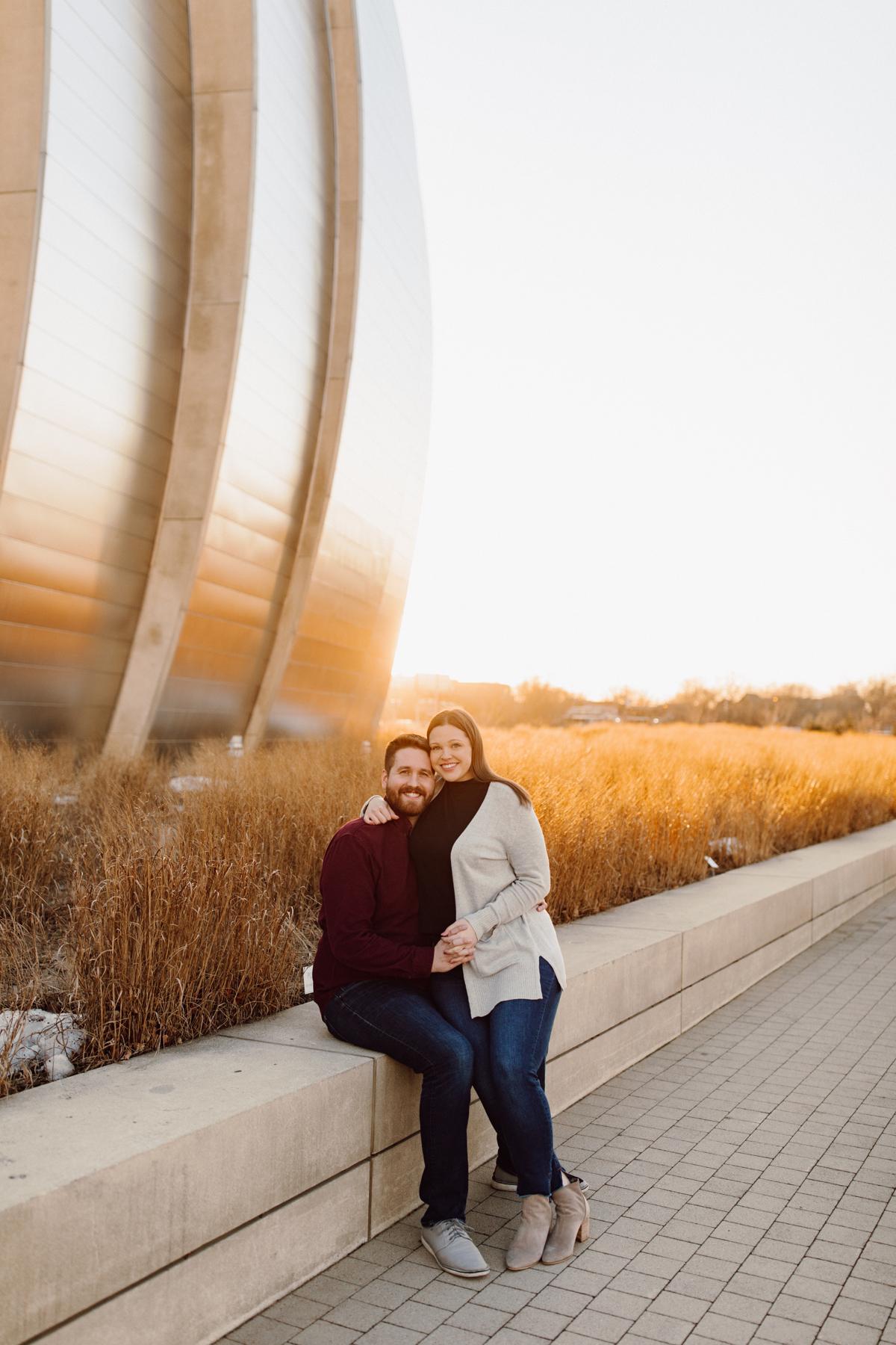 A glimpse at our engagement photos, you’ll see more of these throughout our website 📸 

Kansas City, MO - December 2020