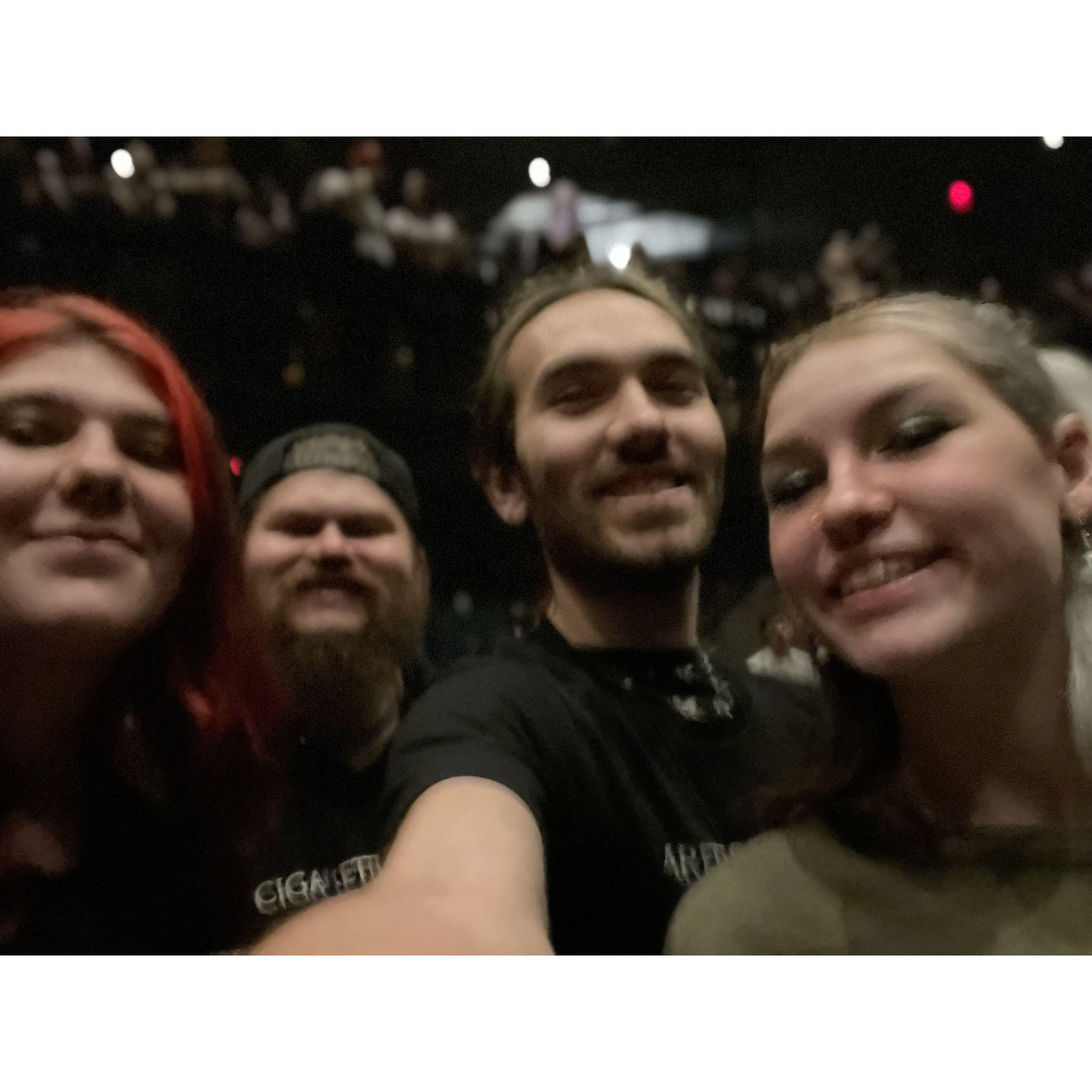 Our first cigarettes after sex concert