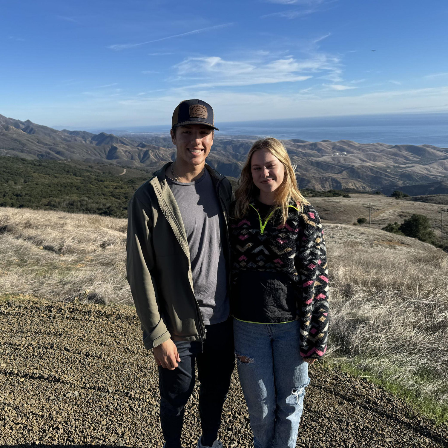 Nico's first time visiting California & meeting Liza's family! At the Reagan Ranch