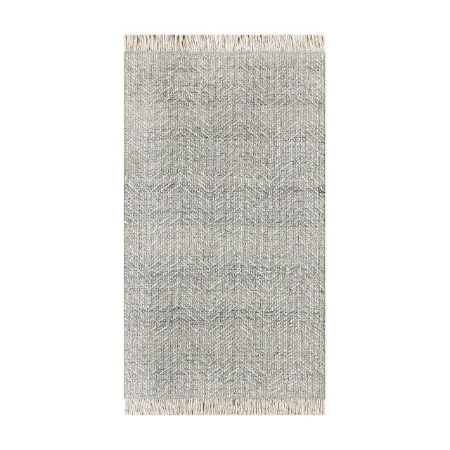Wheatley Synthetic Rug with Anti-Slip Backing, Chambray Multi, 3' x 5'