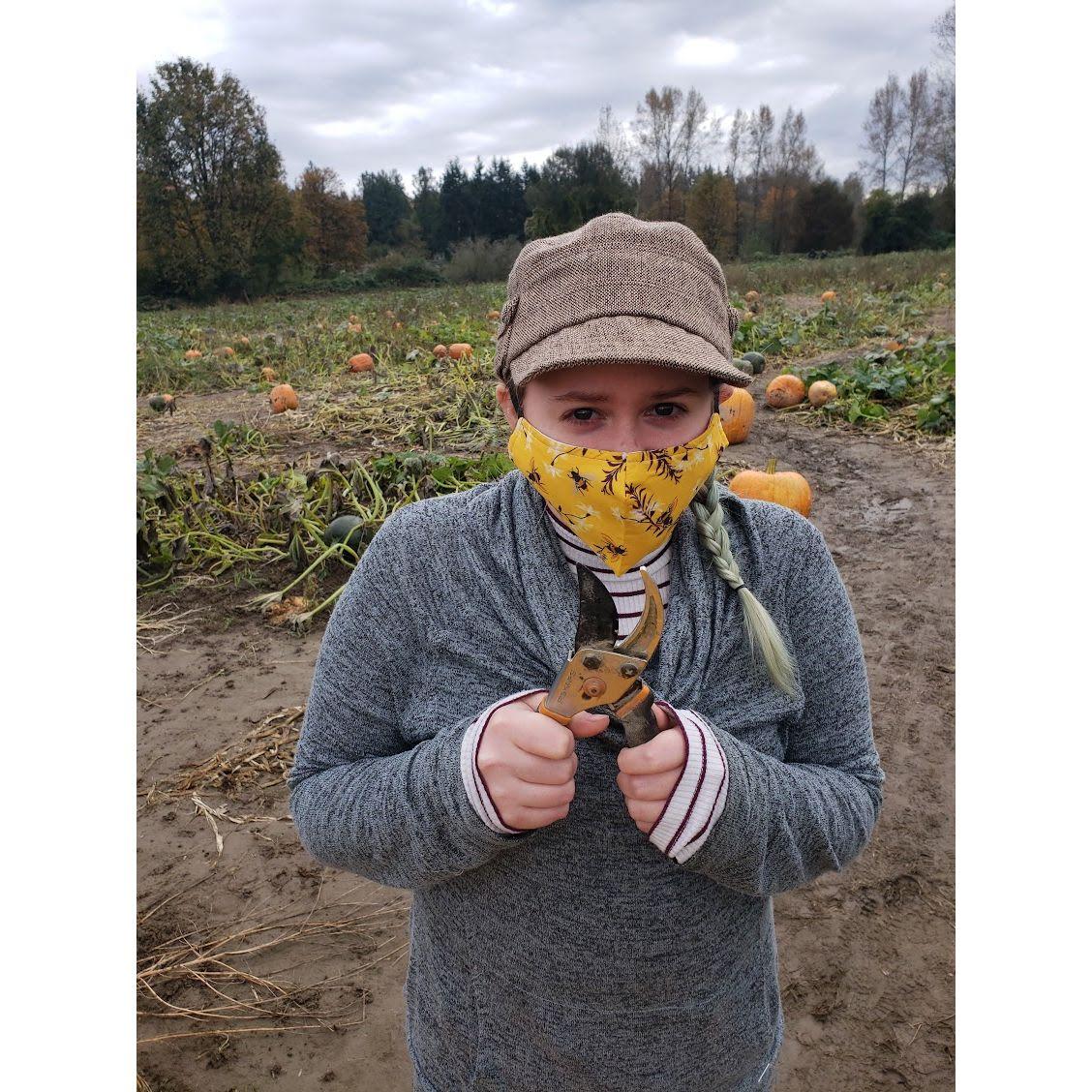 Our first pumpkin patch!