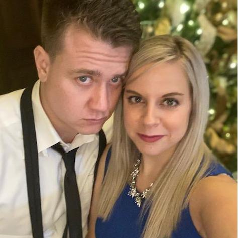 Stylin at Vadim's mothers winter wedding.
