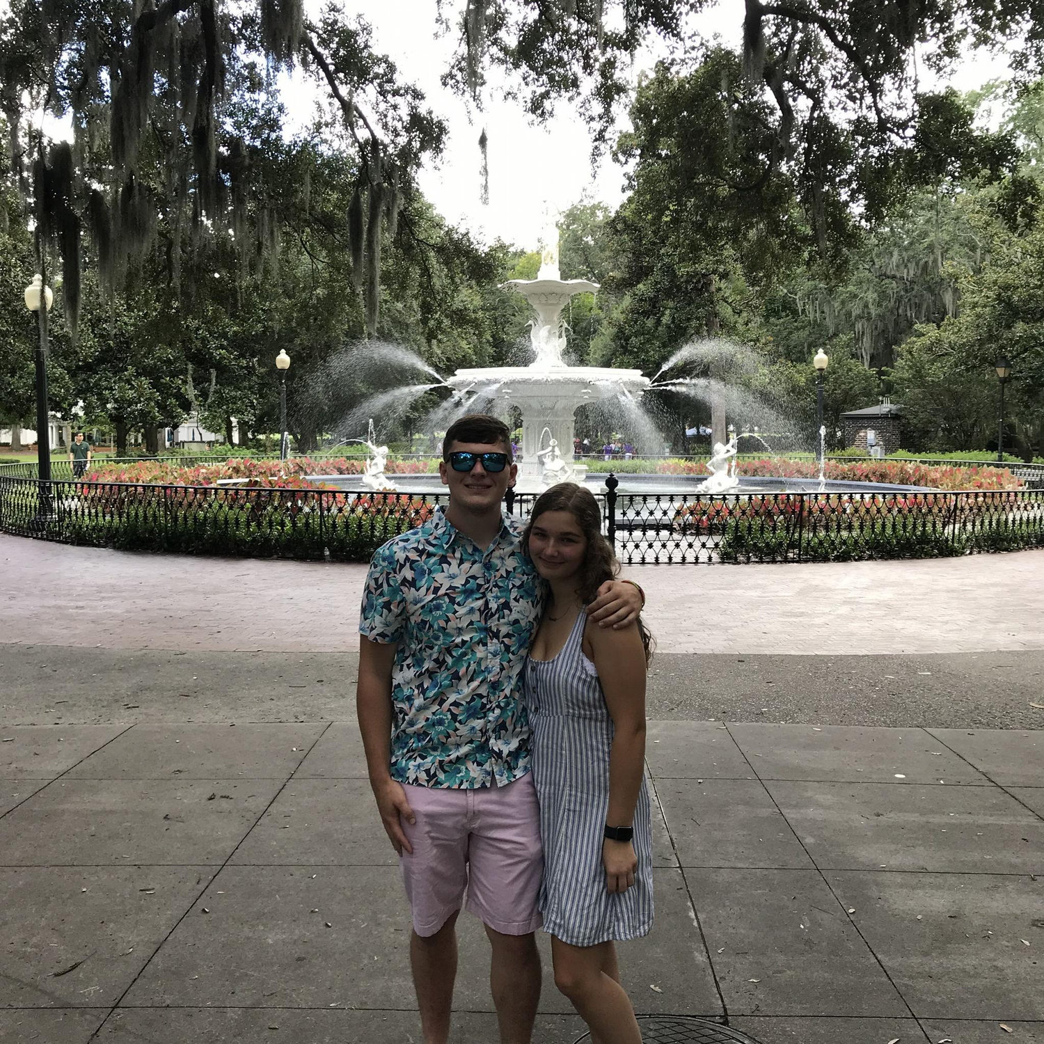 Our first vacation together to Savannah and Tybee Island.