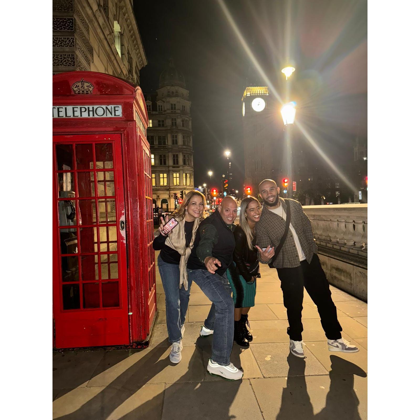 London with Indhira & Pedro - let's go!