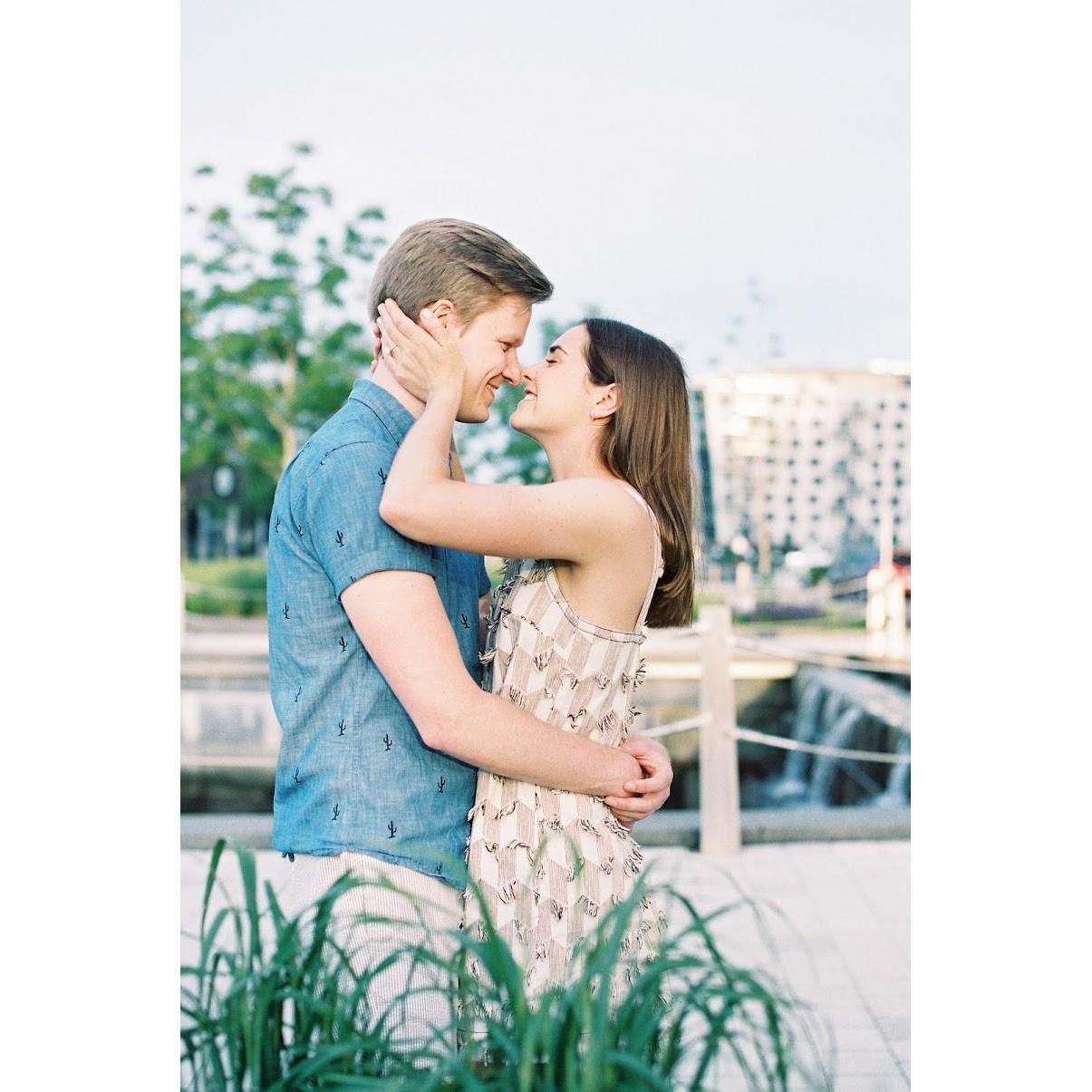 Engagement photos in seaport! June 2021