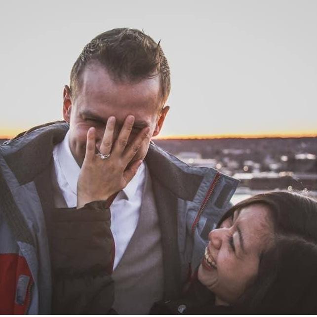 It's all about the ring and not about the man, they say! Haha...yeah right.