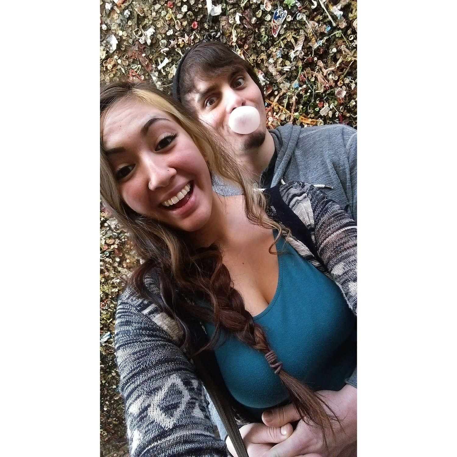 Bubble Gum Alley in San Luis Obispo. Picture Perfect :)