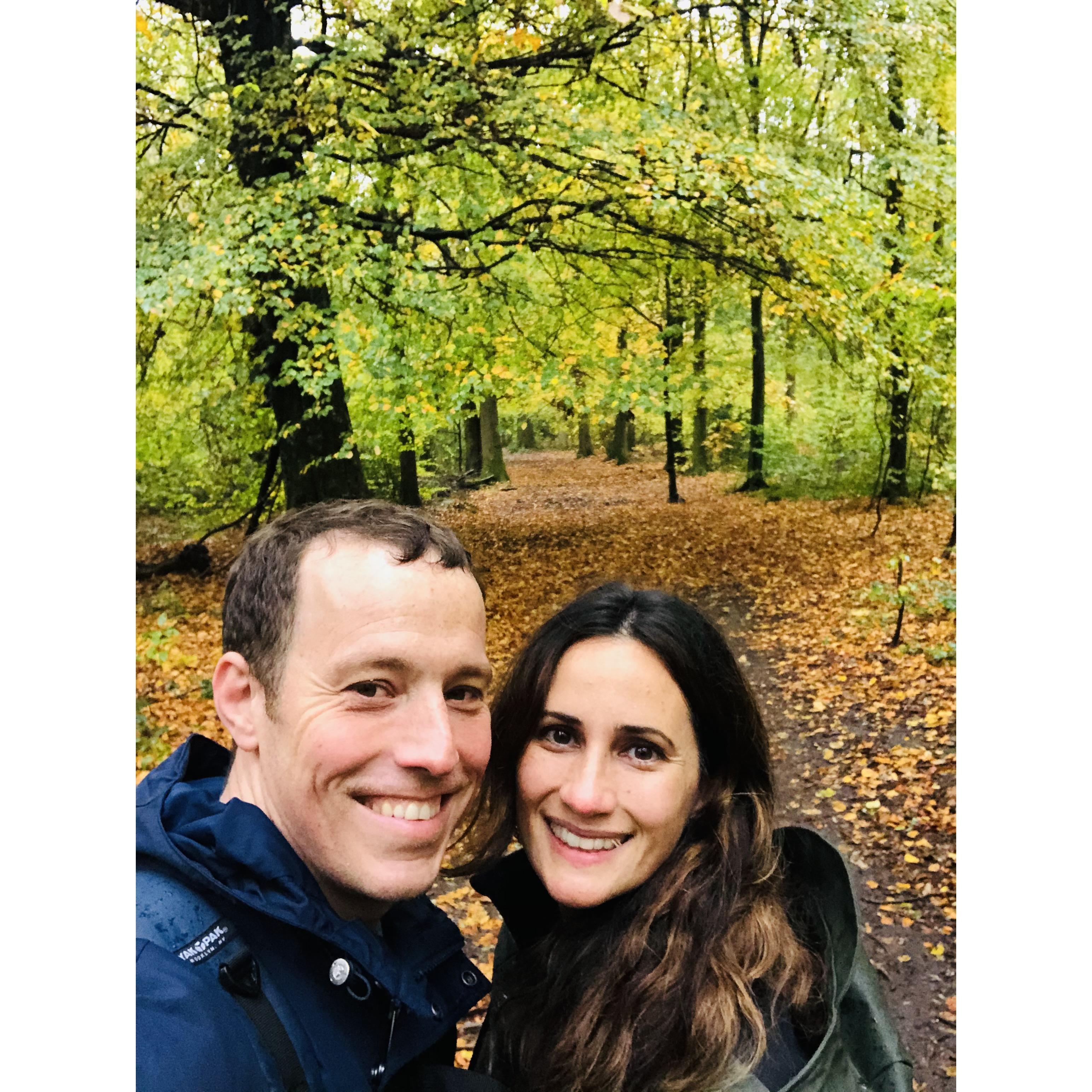 Hiking in Limburg, NL during Fall