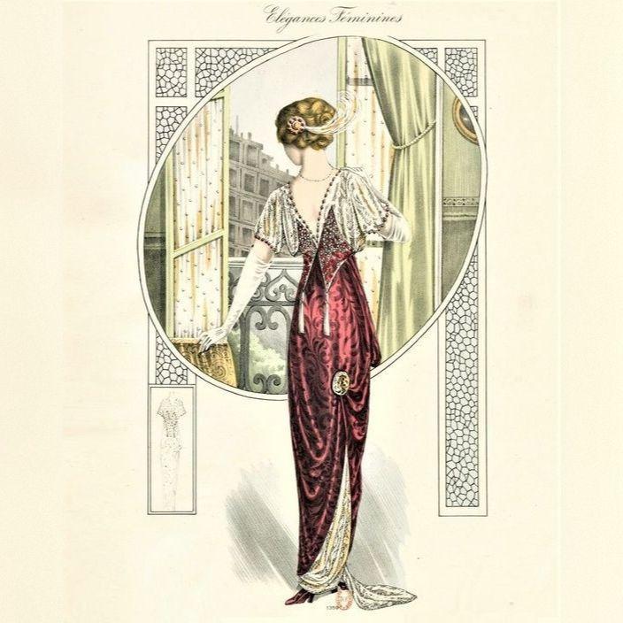 1913 Fashion plate
