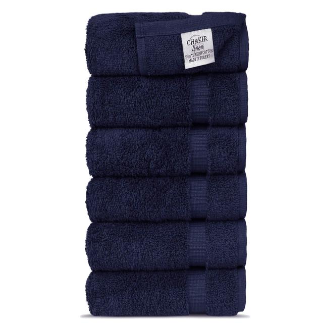 Arkwright Chelsea Six Piece Bath Towel Set, Two Each - Washcloths