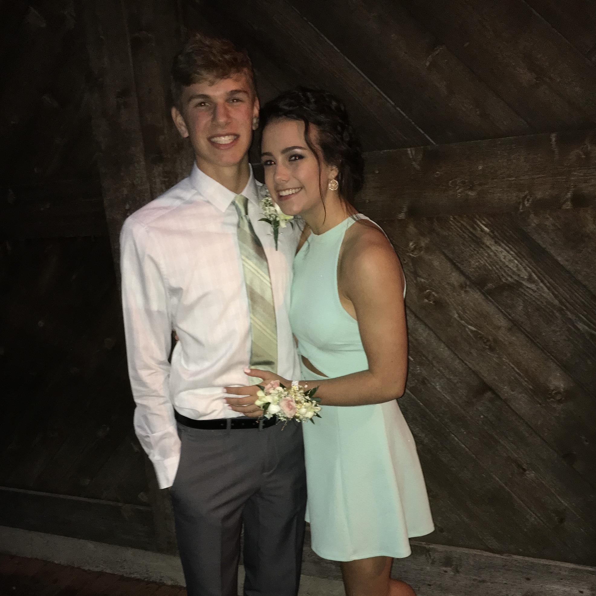 Junior homecoming! Crazy that this was the best picture we got that night lol