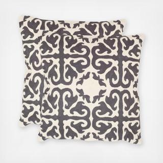 Moroccan Throw Pillow, Set of 2