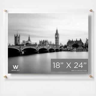 Double Panel Gold Wall Frame