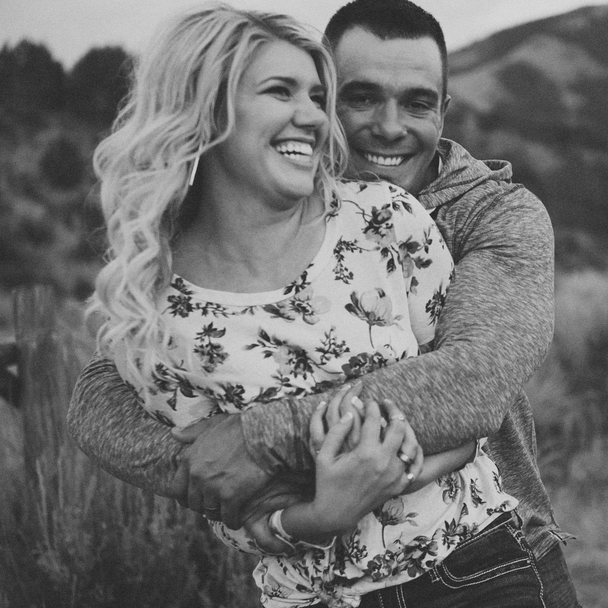 I always feel more safe in his arms!