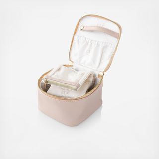 Blush Vegan Leather Jewelry Organizer