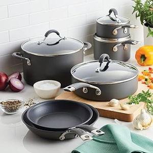 Circulon 83903 Radiance Hard Anodized Nonstick Cookware Pots and Pans Set