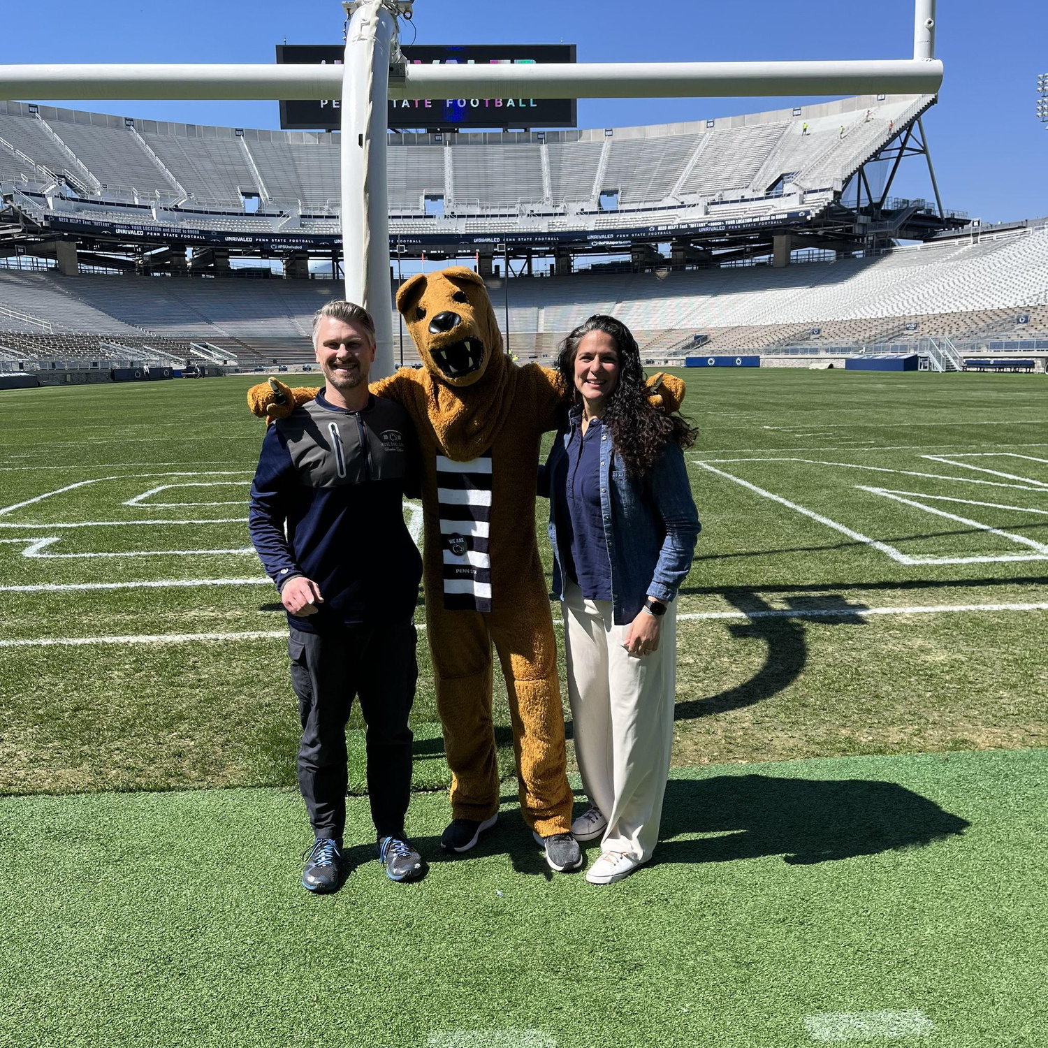 Hanging out with the Lion