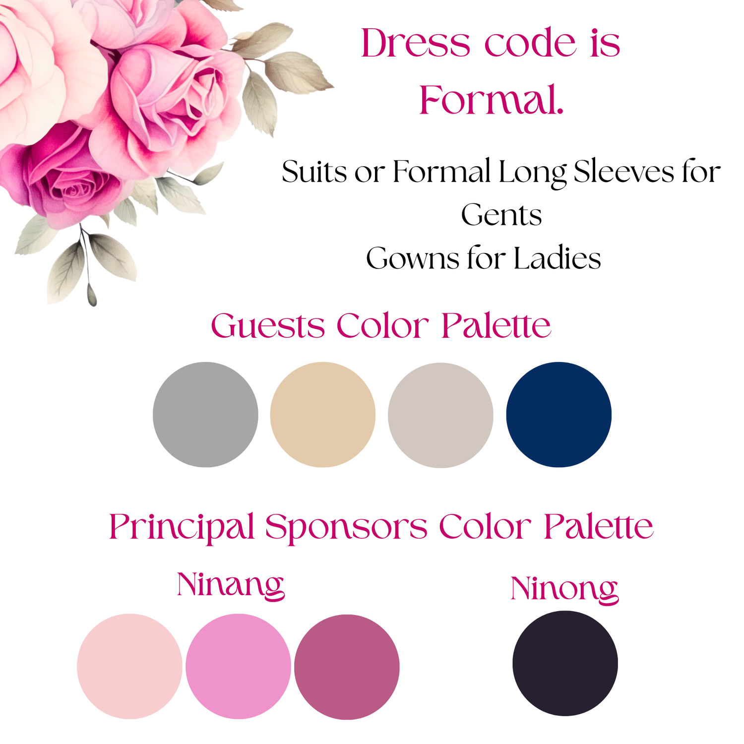 The Wedding Website of Sarah Mae and Wencel Brylle