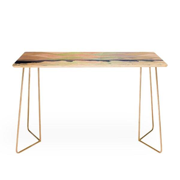 Maybe Sparrow Photography Geometric Alaska Solid Wood Desk