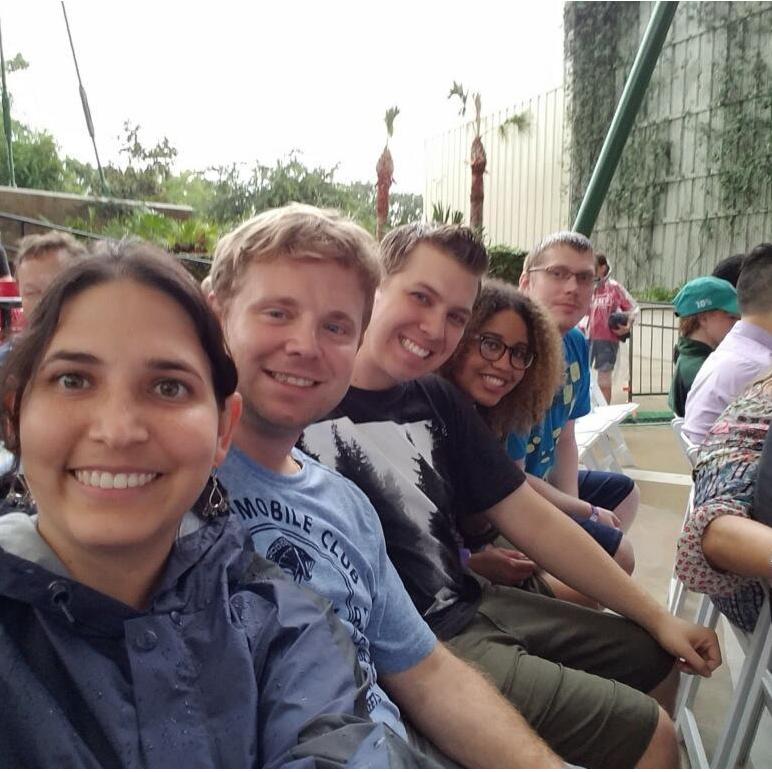 Concert with friends