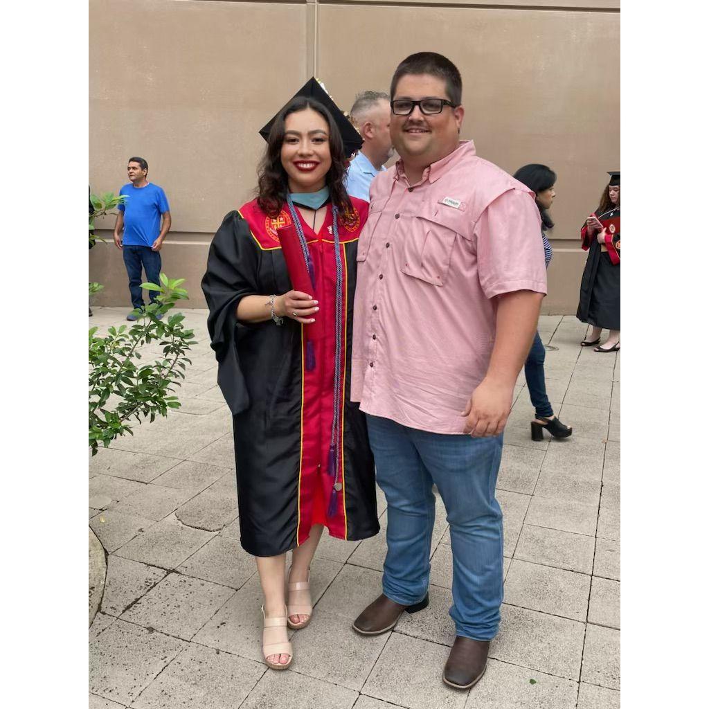 May 2023- Mariana’s Master’s degree graduation 👩🏻🎓