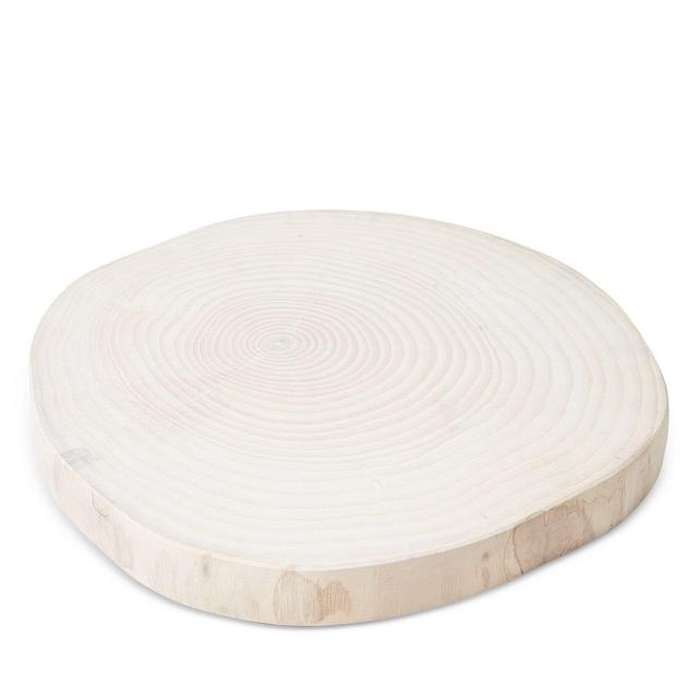 Farmhouse Pottery White Ash Wood Slice Board