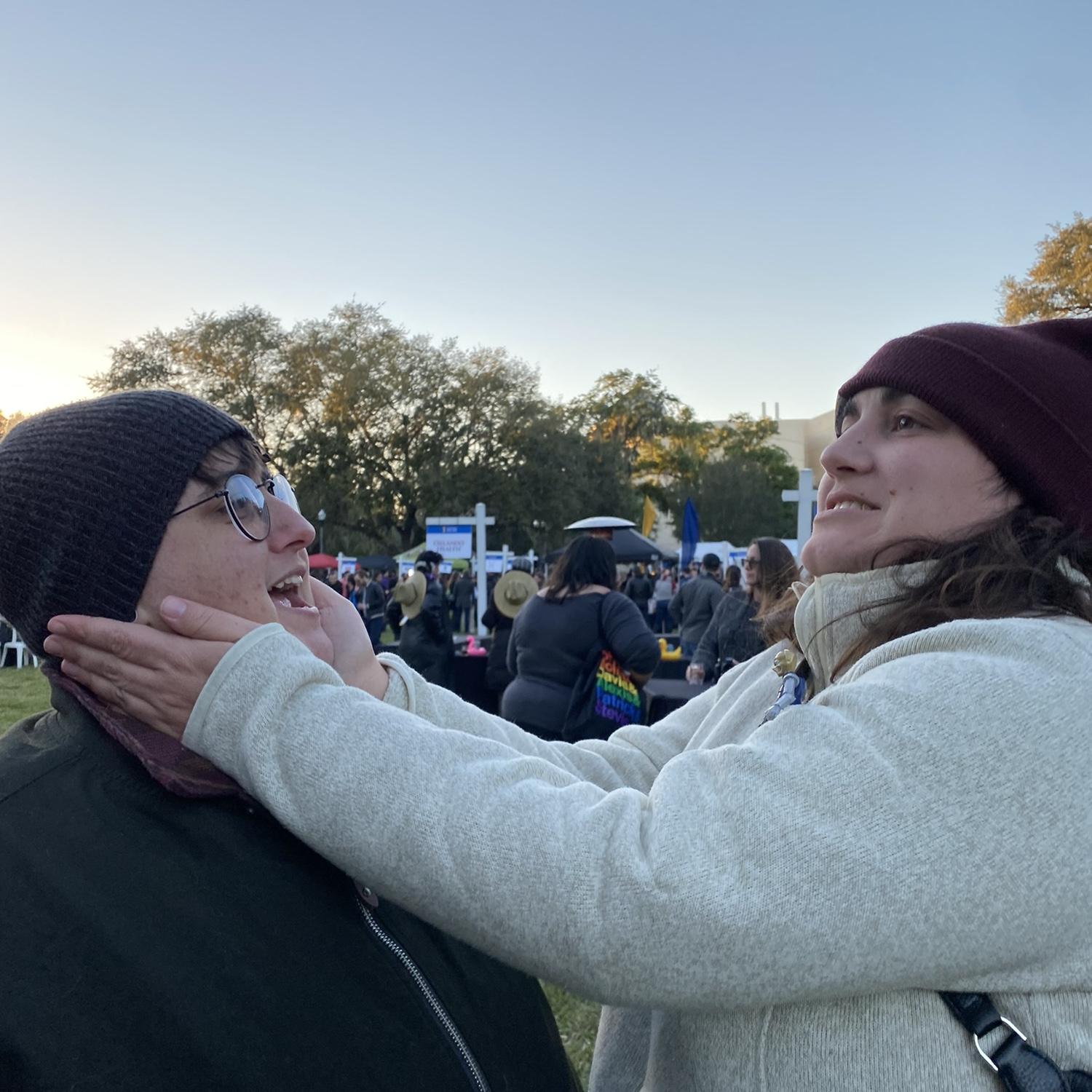 The Orlando beer fest and coldest I think we have ever been.