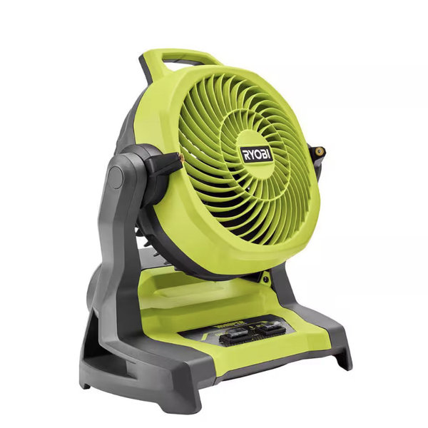 RYOBI ONE+ 18V Cordless 7-1/2 in. Bucket Top Misting Fan (Tool Only) PCL851B