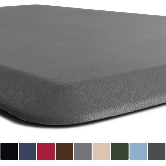 GORILLA GRIP Original 3/4&quot; Premium Anti-Fatigue Comfort Mat, Phthalate Free, Ships Flat, Ergonomically Engineered, Extra Support and Thick, Kitchen and Office Standing Desk (39x20: Gray)