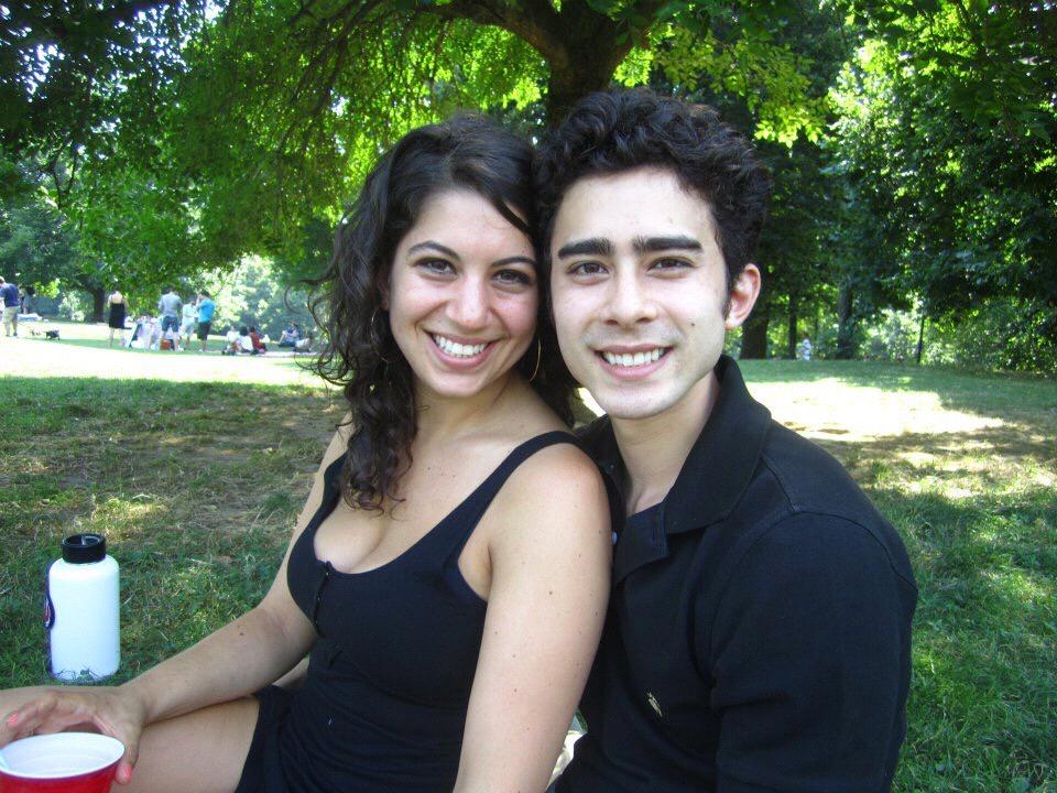 Our very first picture together, Prospect Park, Brooklyn - July 2012