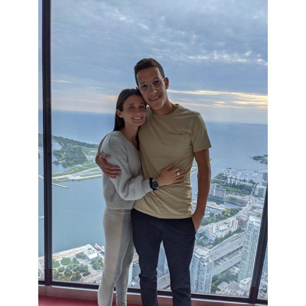 Justine's first trip to Canada