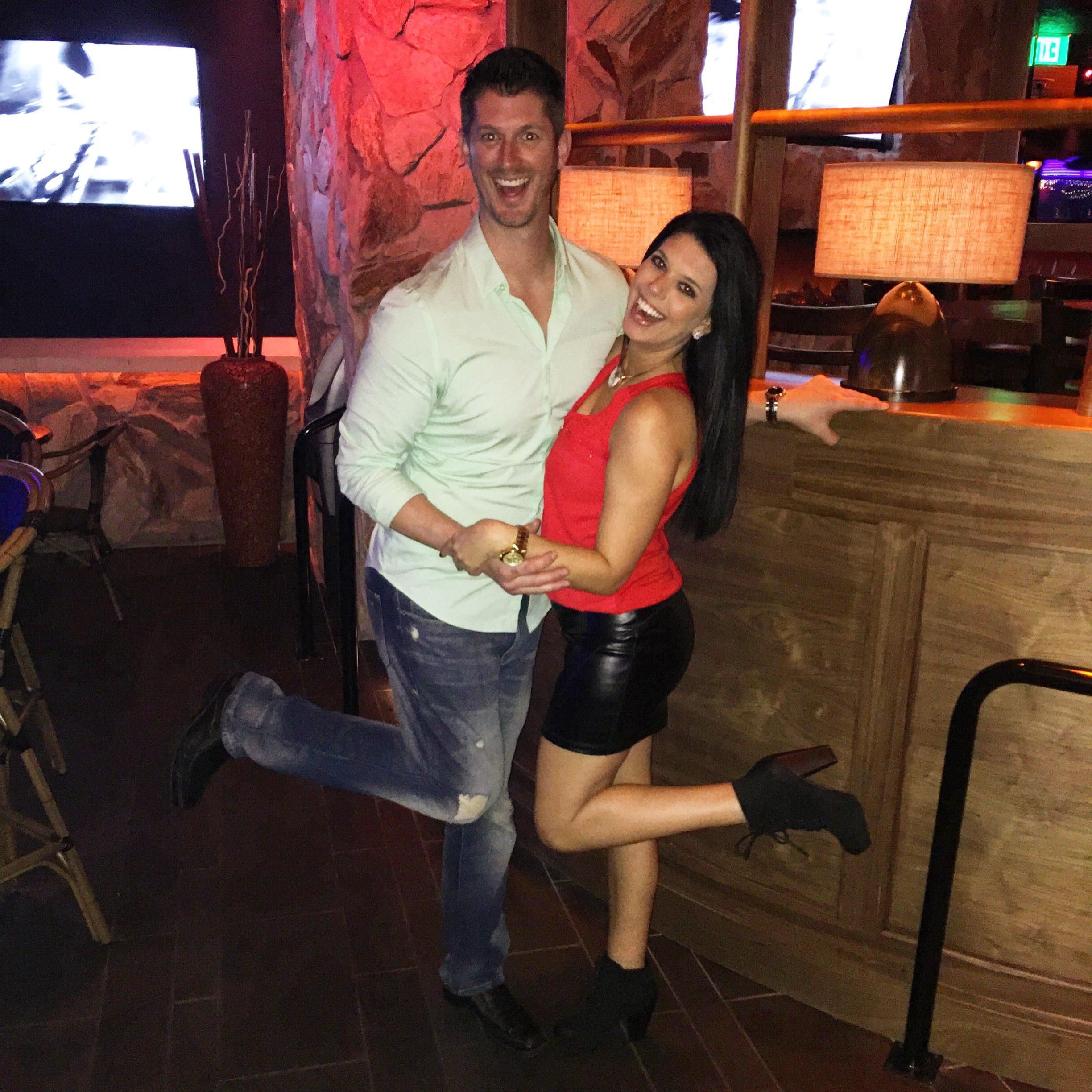 Christmas party at Blue Martini