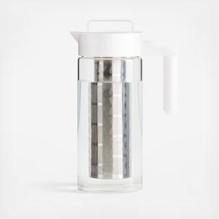 Glass Pitcher with Stainless Steel Infuser