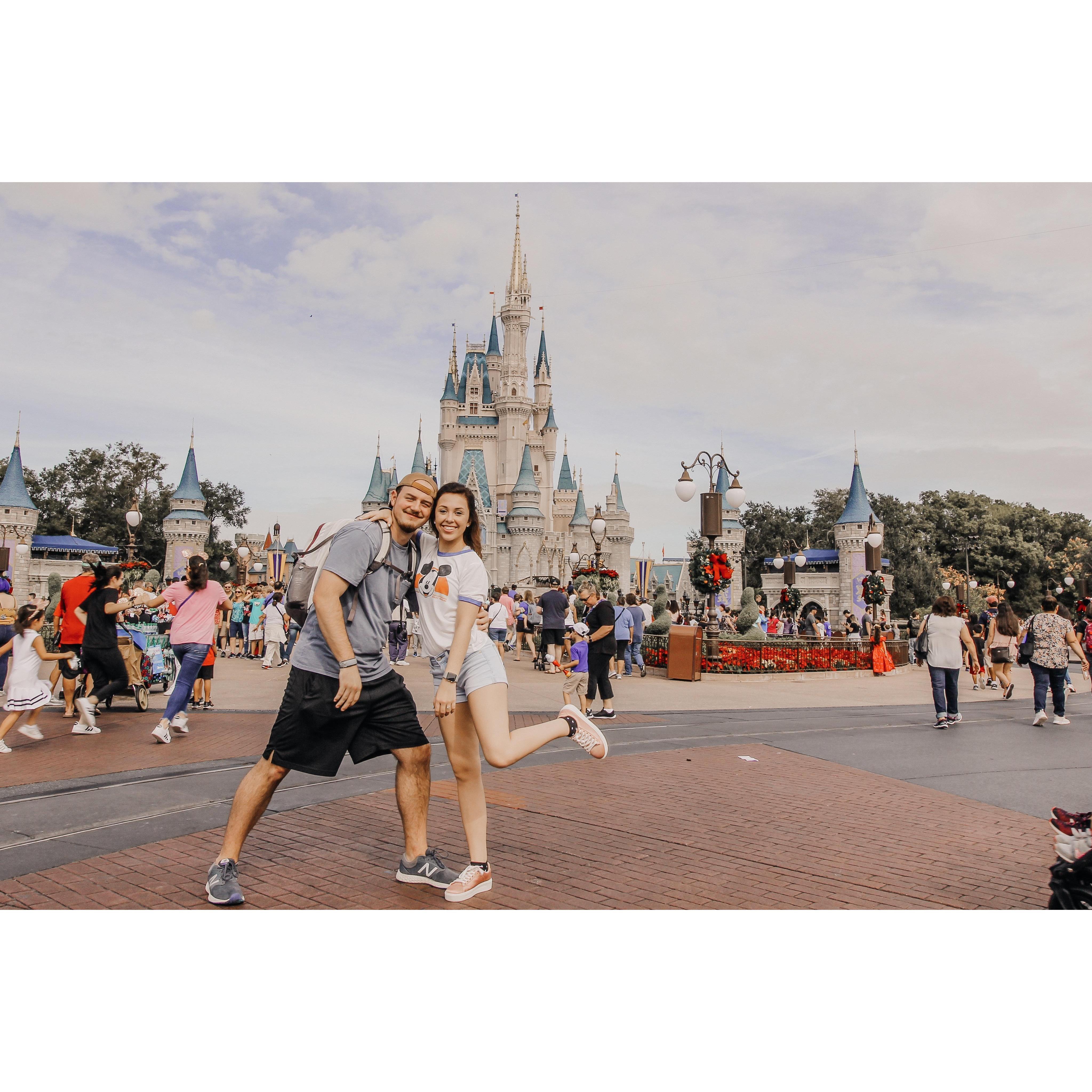 Us in our favorite place!