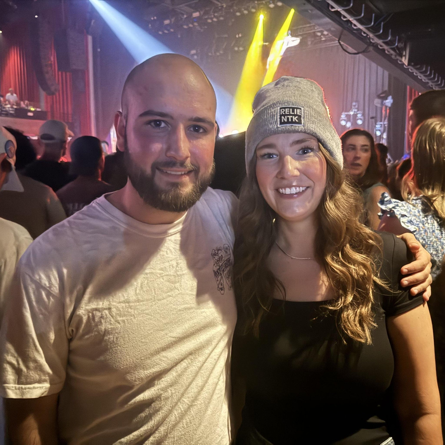 Our first concert together, Ben Rector!