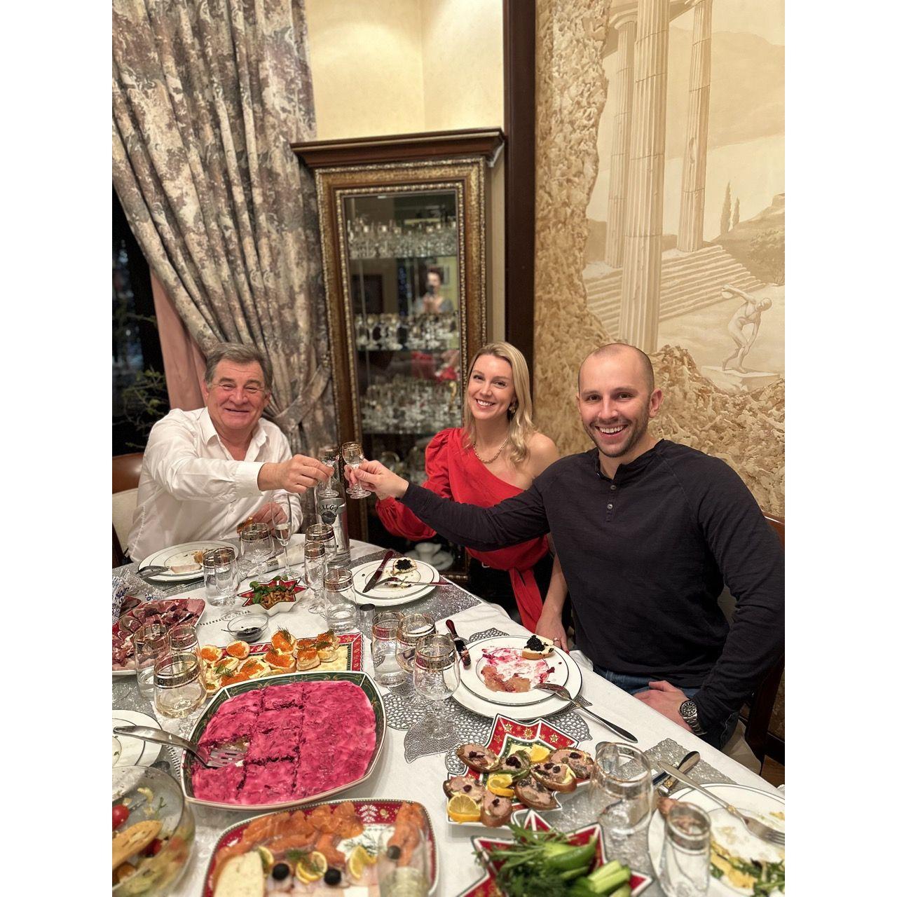 Vodka with Papa Sergey