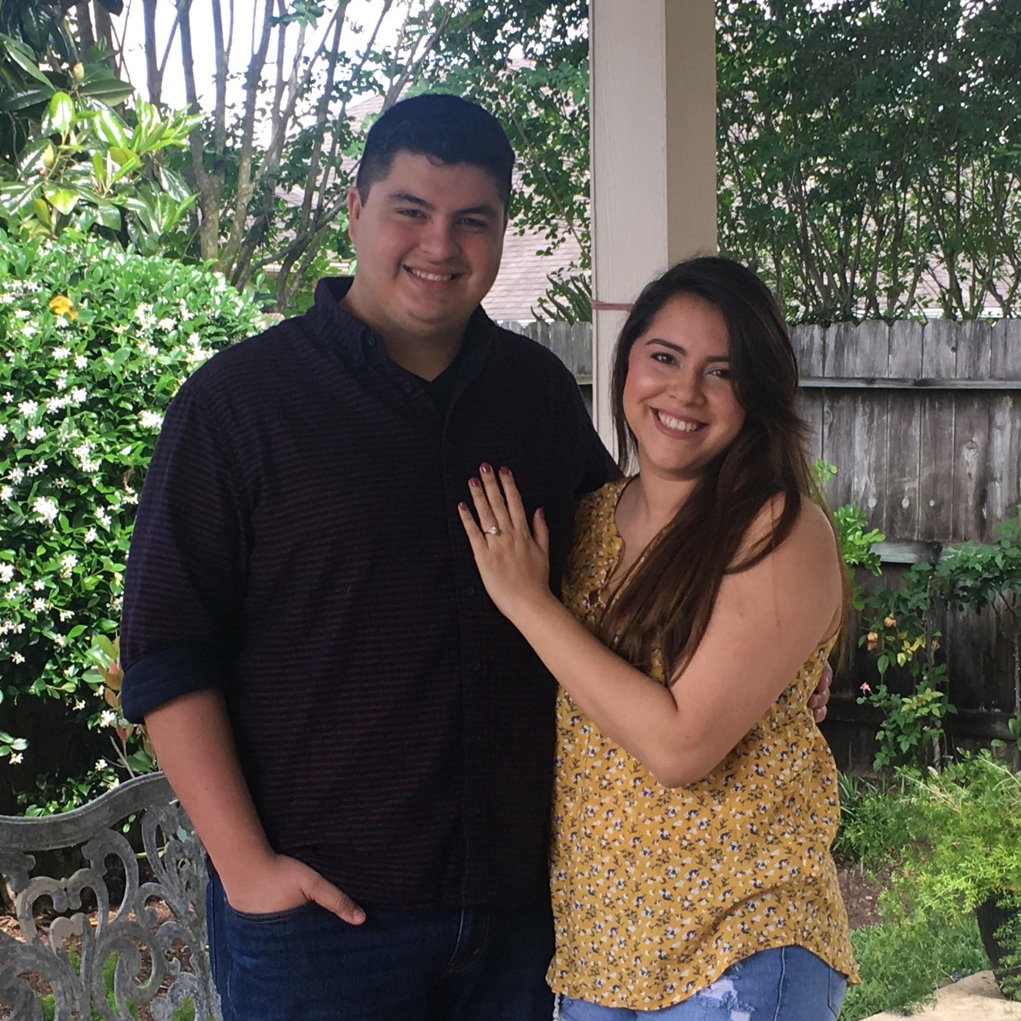 Celebrating our 7 year anniversary with my new fiance
