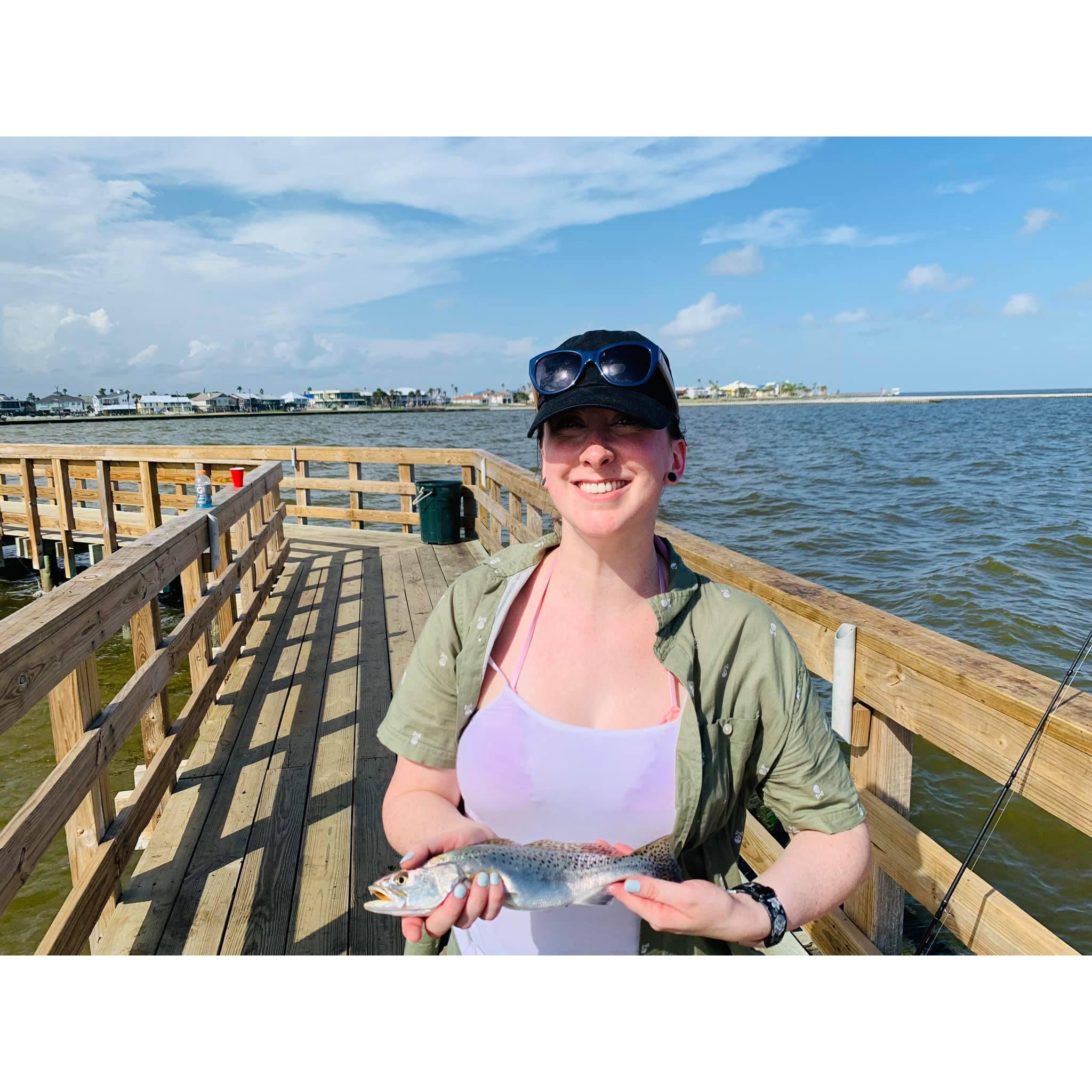 And she did pretty good!